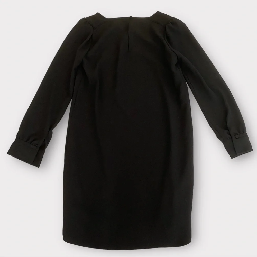 J. Crew Women’s Dress Size 2 Shift Puff Sleeve Minimalist Corpcore Office
